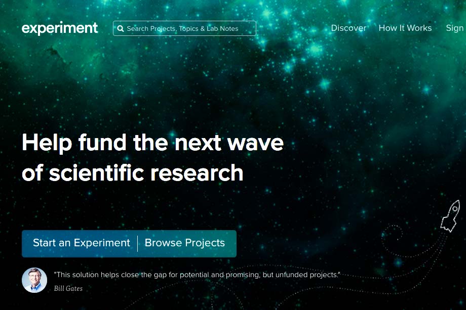 c/o experiment.com