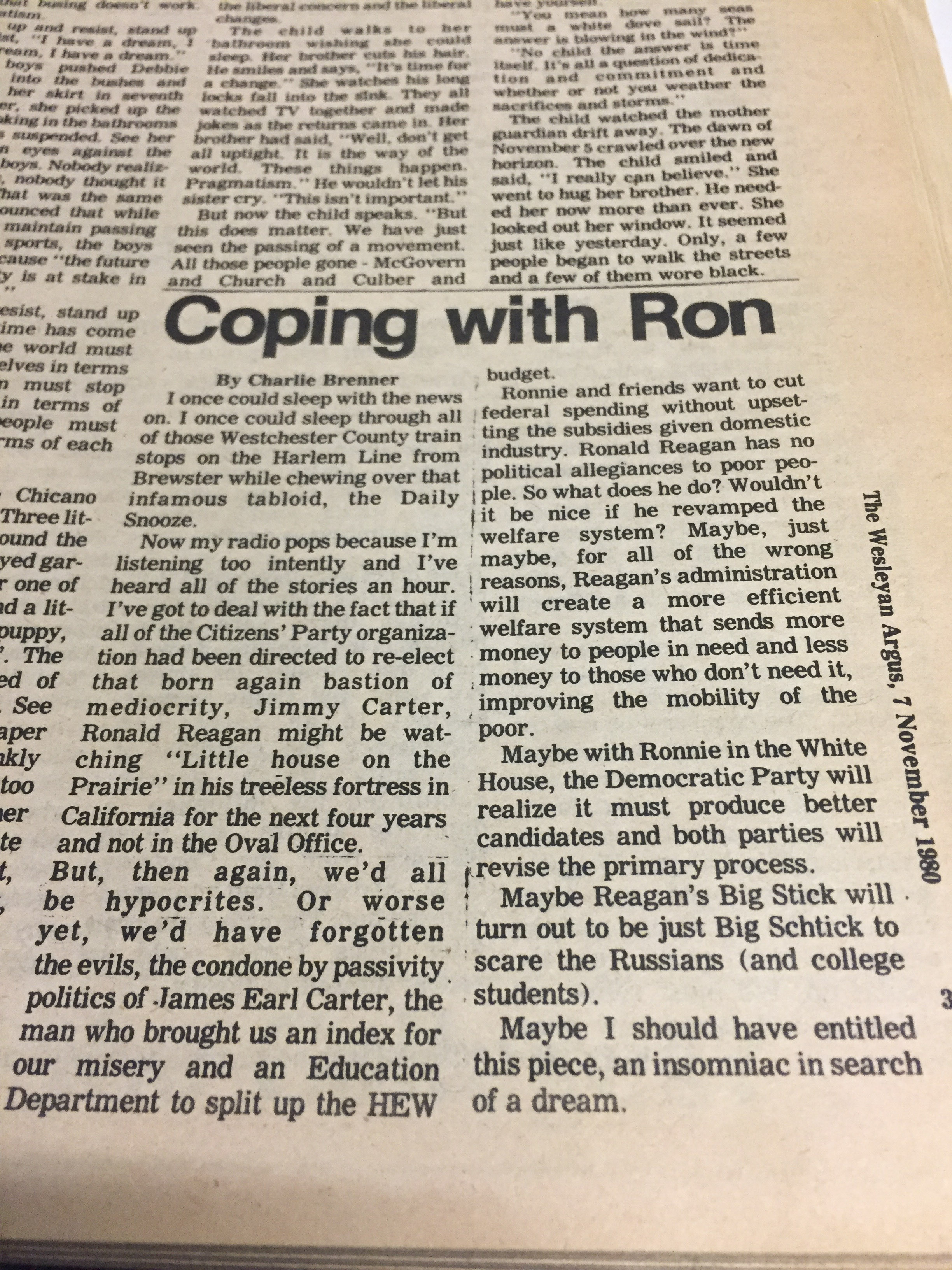 c/o Hannah Reale, Opinion Editor
