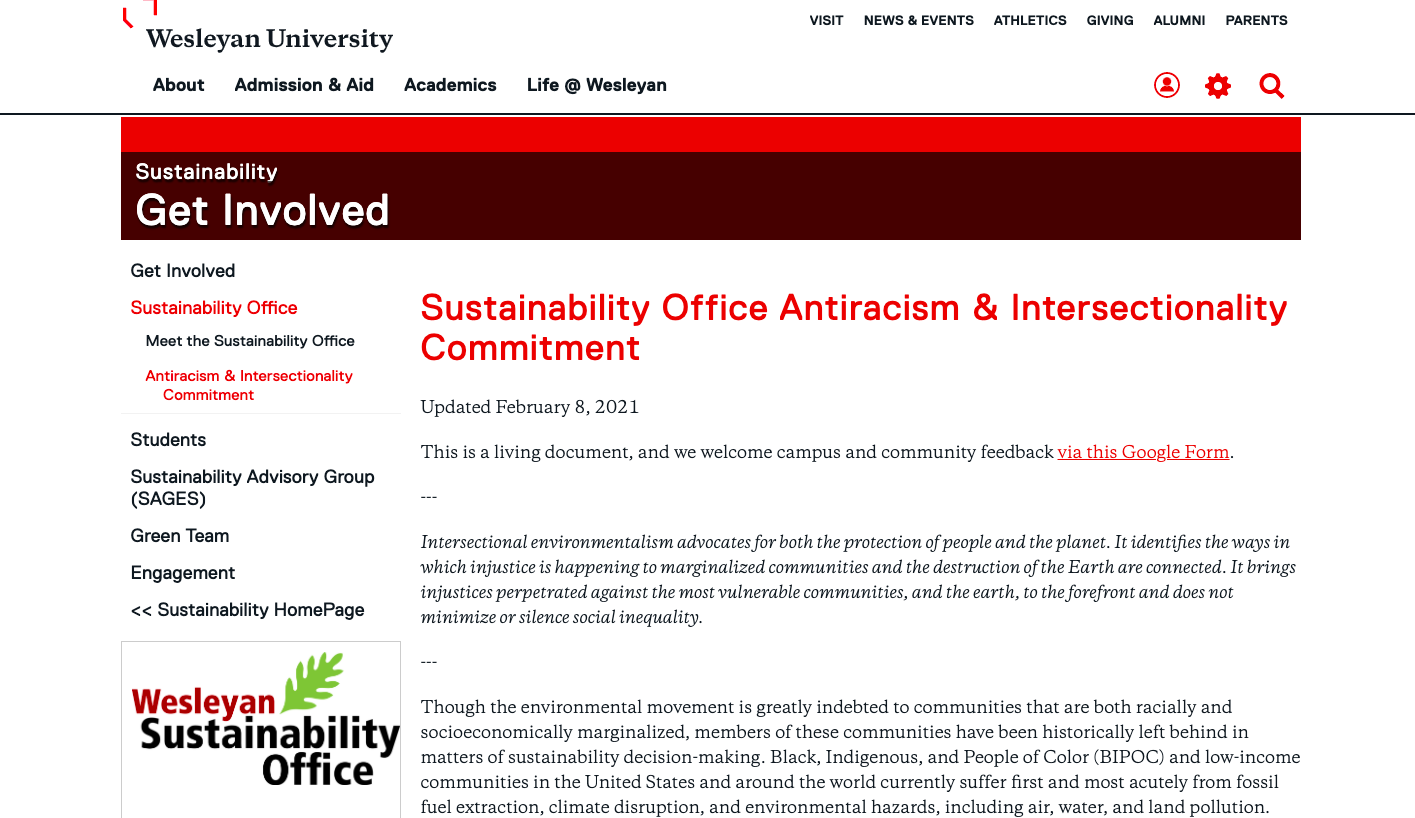c/o wesleyan.edu