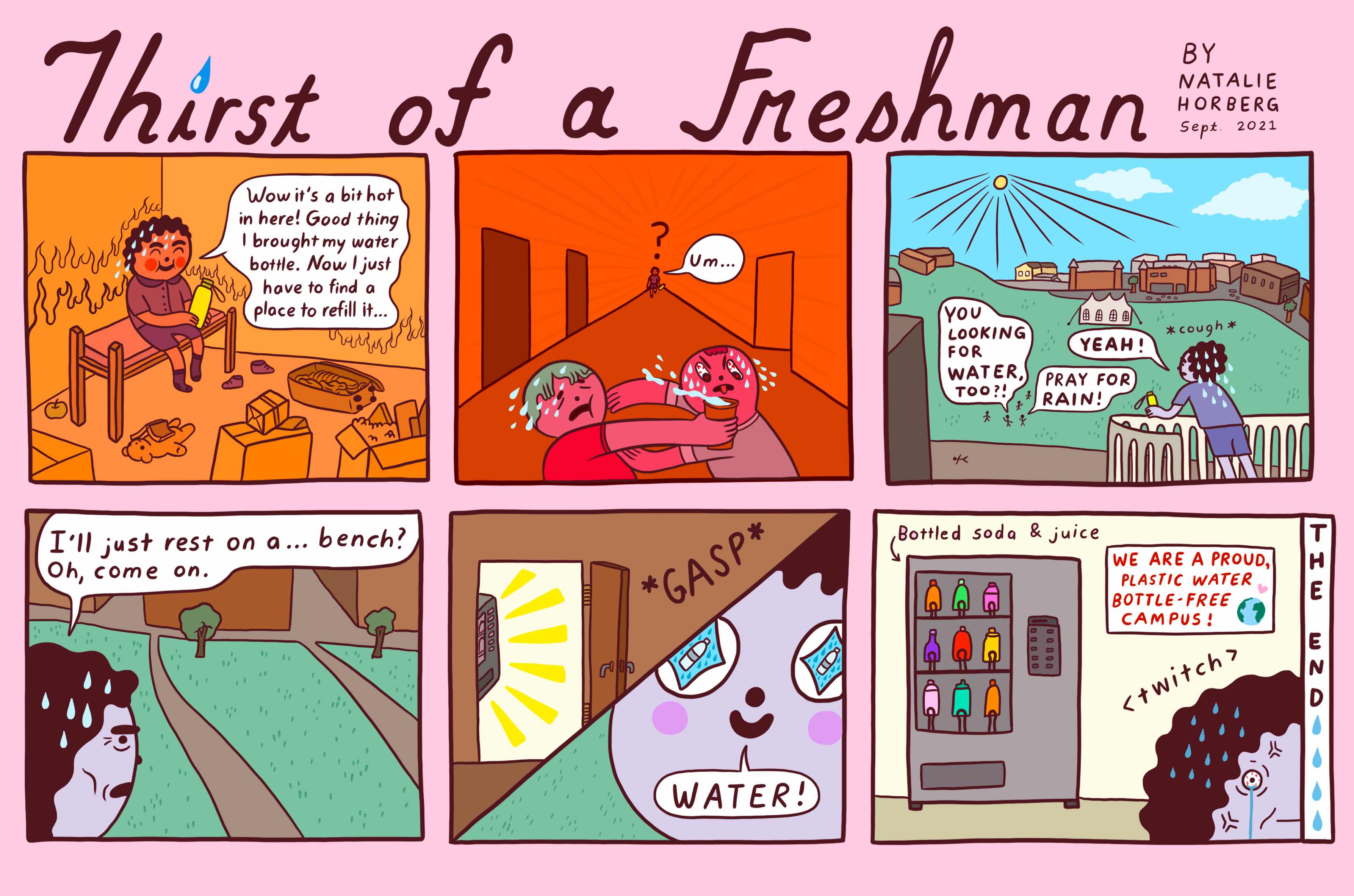 c/o Natalie Horberg, Contributing Cartoonist
