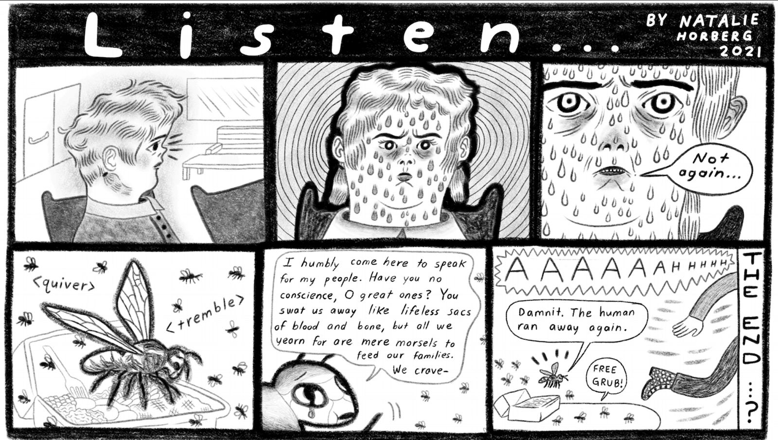 c/o Natalie Horberg, Contributing Cartoonist 