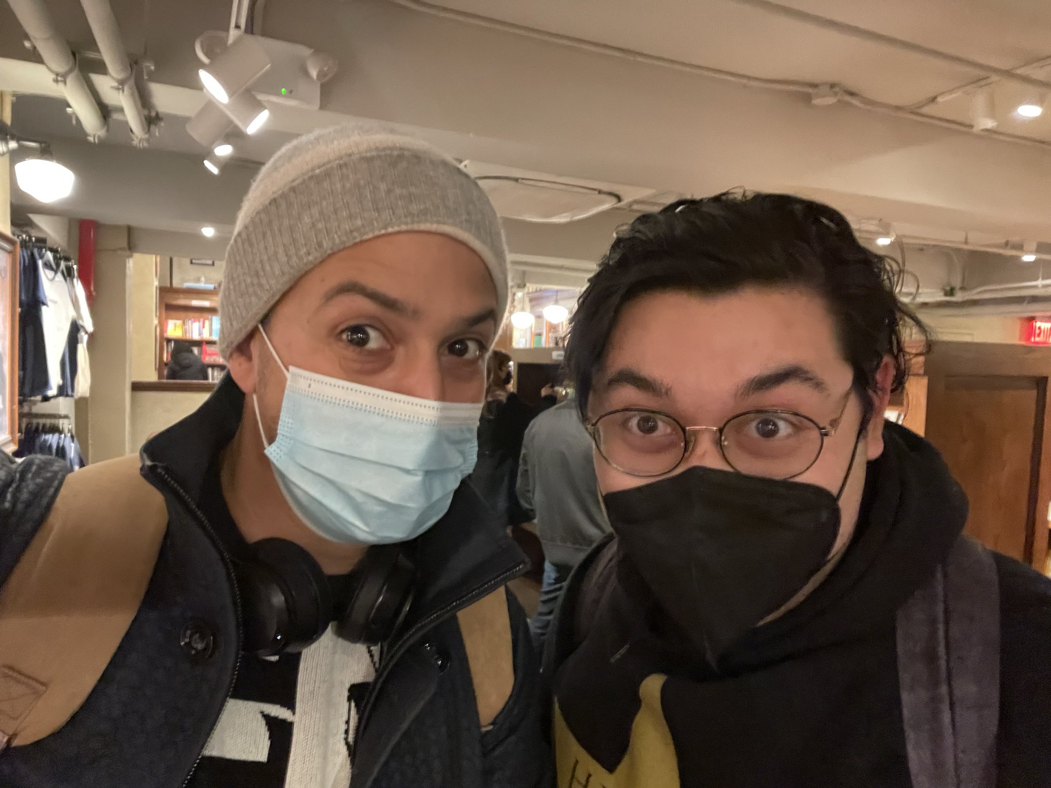 "Lin-Manuel Miranda with Noah Manumaleuga," c/o Noah Manumaleuga