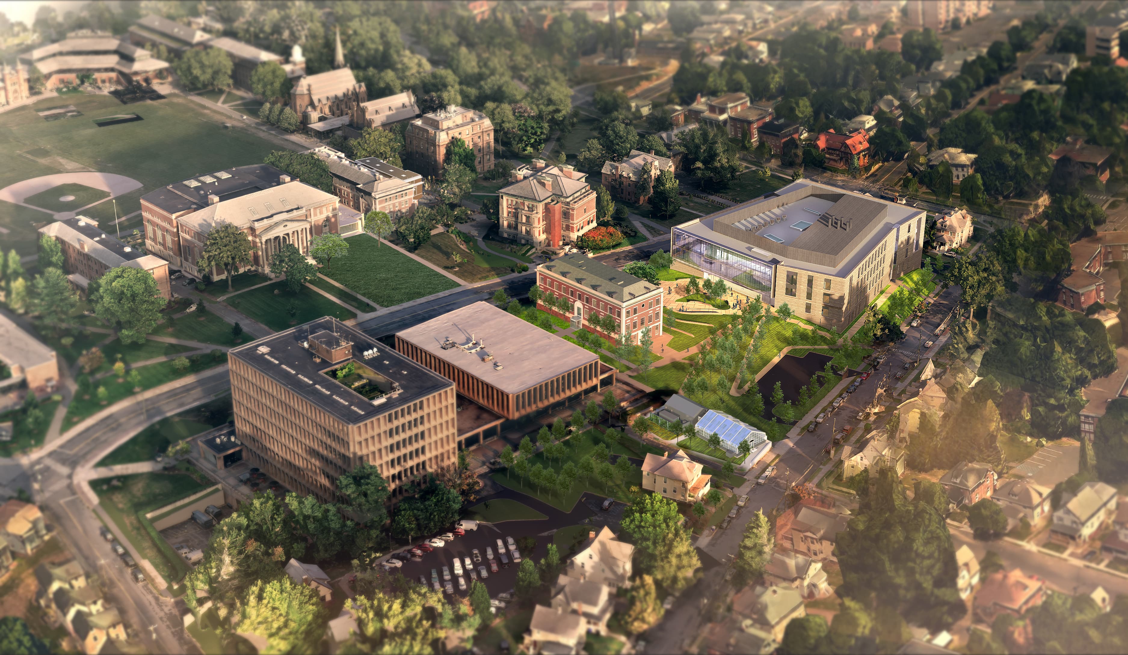 Render of Wesleyan Construction Plans