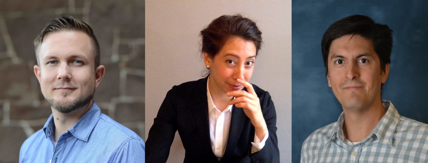 Joseph Coolon, Gabrielle Piedad Ponce-Hegenauer, and Felipe Ramírez