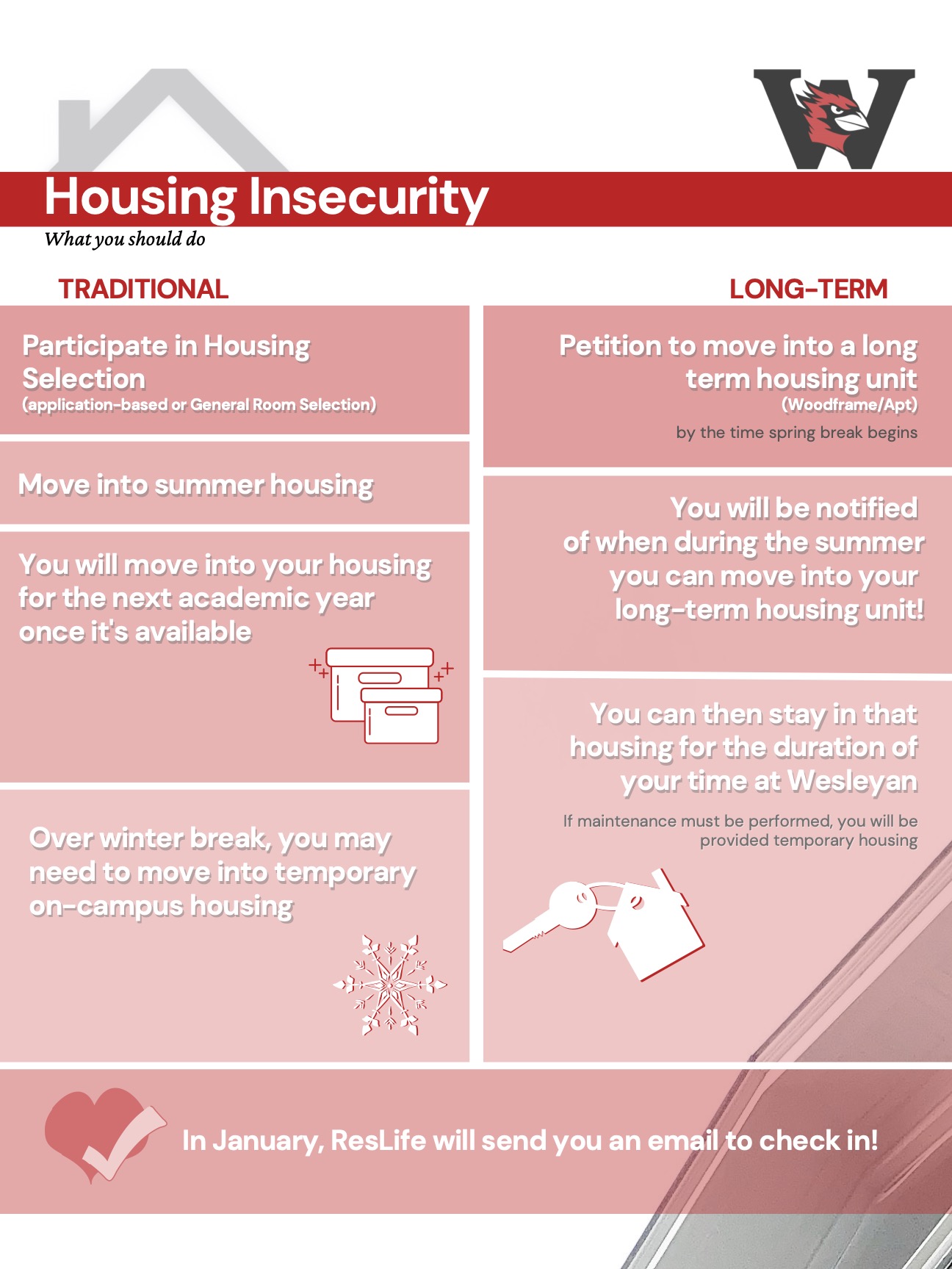 c/o Office of Residential Life
