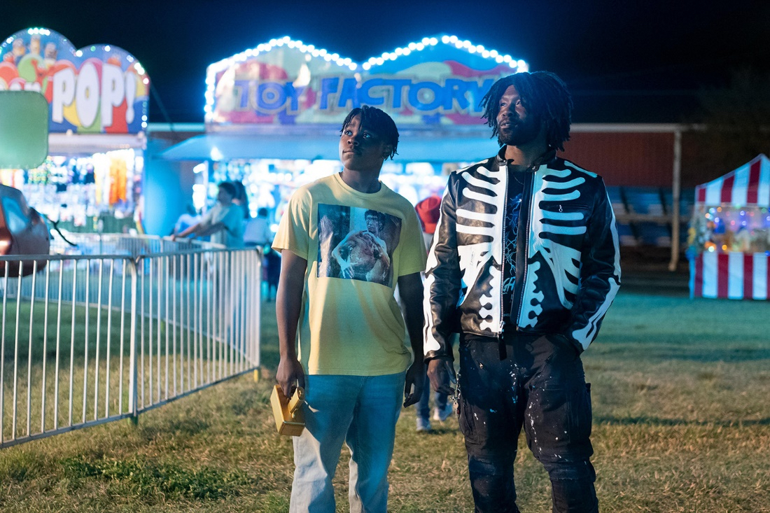 c/o Miles Warren '19/ Jalyn Hall and Trevante Rhodes in "Bruiser"