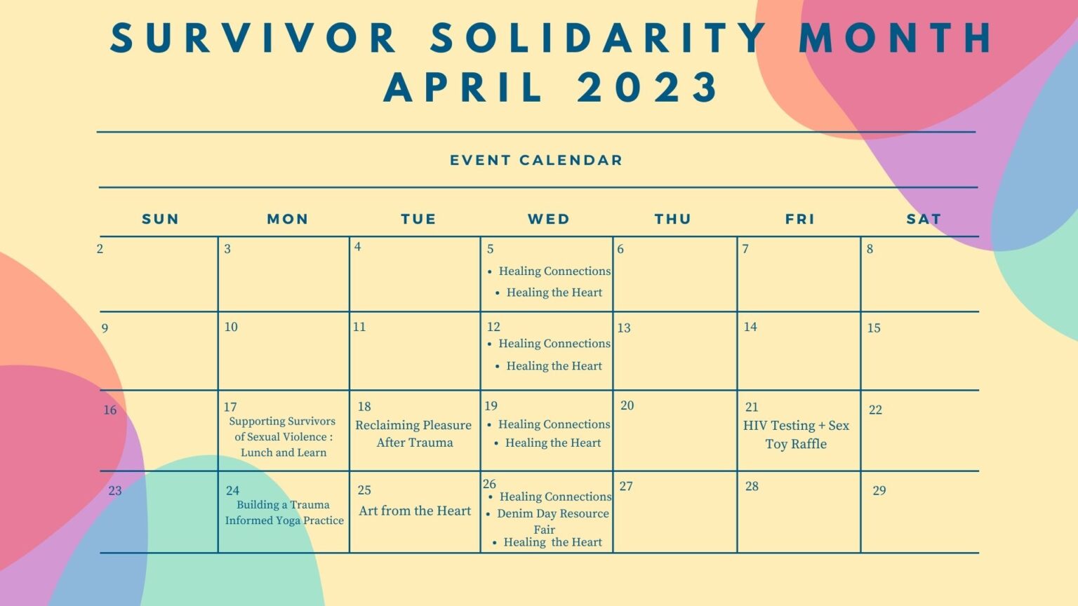 SSM Calendar - 1